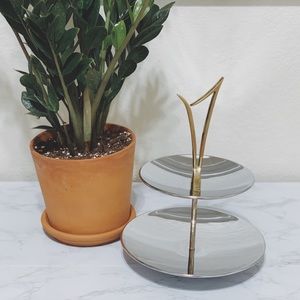 KROMEX Vtg 2 Tier Tray